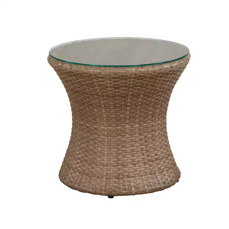 Set da conversazione 5 pezzi Kokoli - Marrone - Alaterre Furniture: Mobili da esterno per patio con cuscini, nessun assemblaggio richiesto