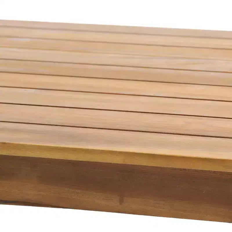 Set da conversazione da 5 pezzi in legno di acacia Magnolia - Teak/Grigio Scuro - Christopher Knight Home: Moderno Set da conversazione resistente all'acqua