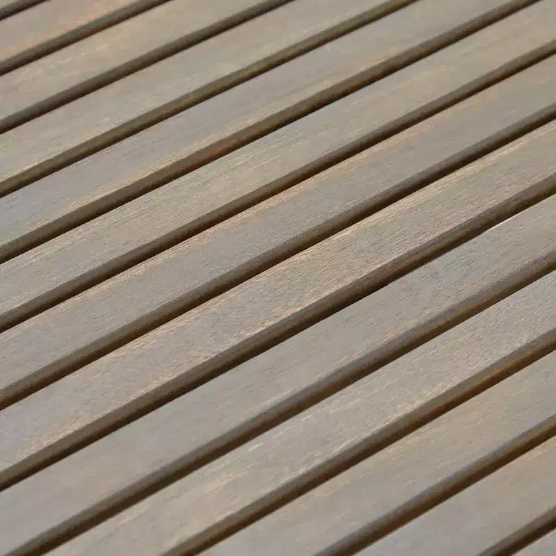 Set da conversazione per patio in legno di acacia 2 pz Grenada Grigio: resistente alle intemperie con cuscini - Christopher Knight Home