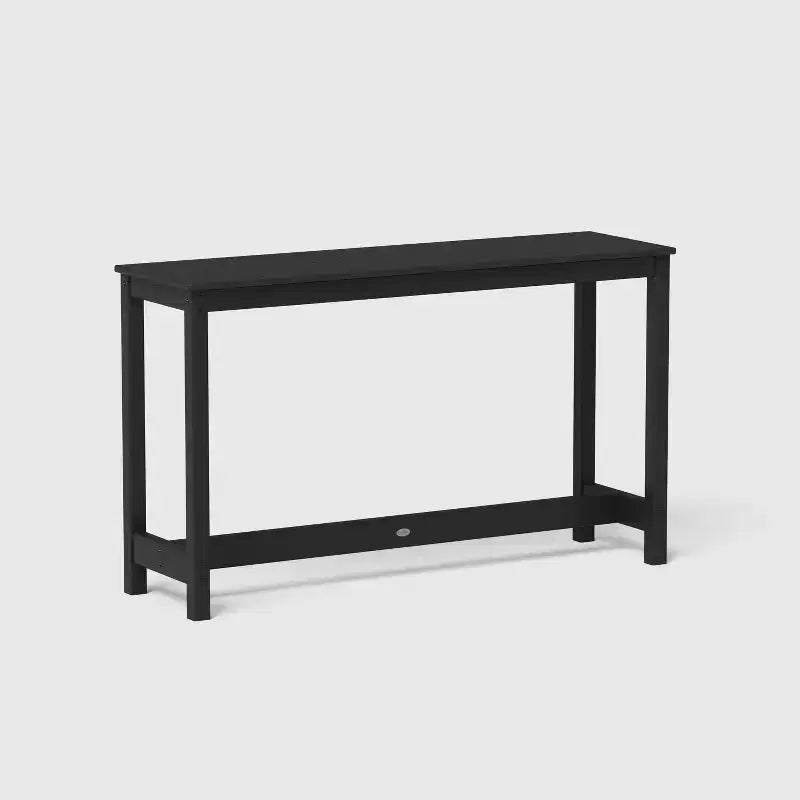 Set 3 pezzi sedute da balcone per esterno Moore POLYWOOD, nero