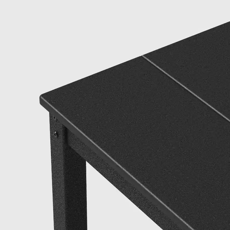 Set 3 pezzi sedute da balcone per esterno Moore POLYWOOD, nero