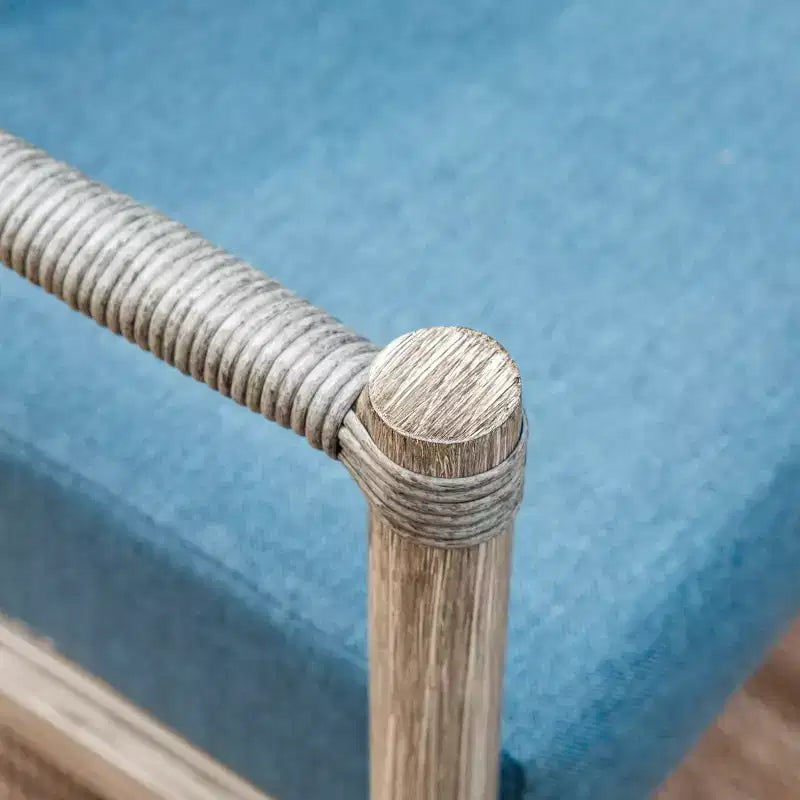Captiva Designs Set Divano a 6 Pezzi da Esterno con Struttura in Acciaio e Rattan e Tavolino da Caffè