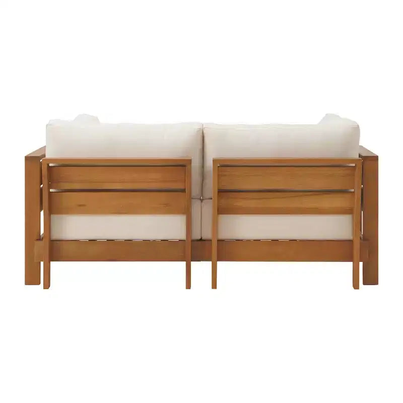 Set mobili da esterno Alaterre Furniture 2 pezzi Barton resistente alle intemperie con divano e tavolino da caffè