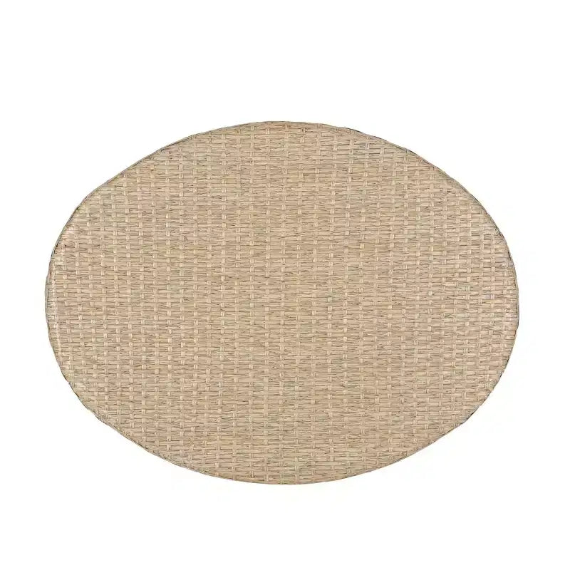 Set da 2 divanetti e tavolino da caffè Bruce Outdoor in vimini: stile boho, resistente ai raggi UV e alle intemperie - Christopher Knight Home