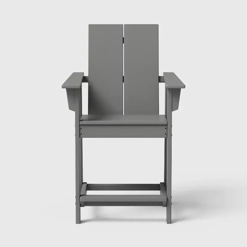 Set 3 pz POLYWOOD Moore per balcone, altezza bancone, colore grigio ardesia