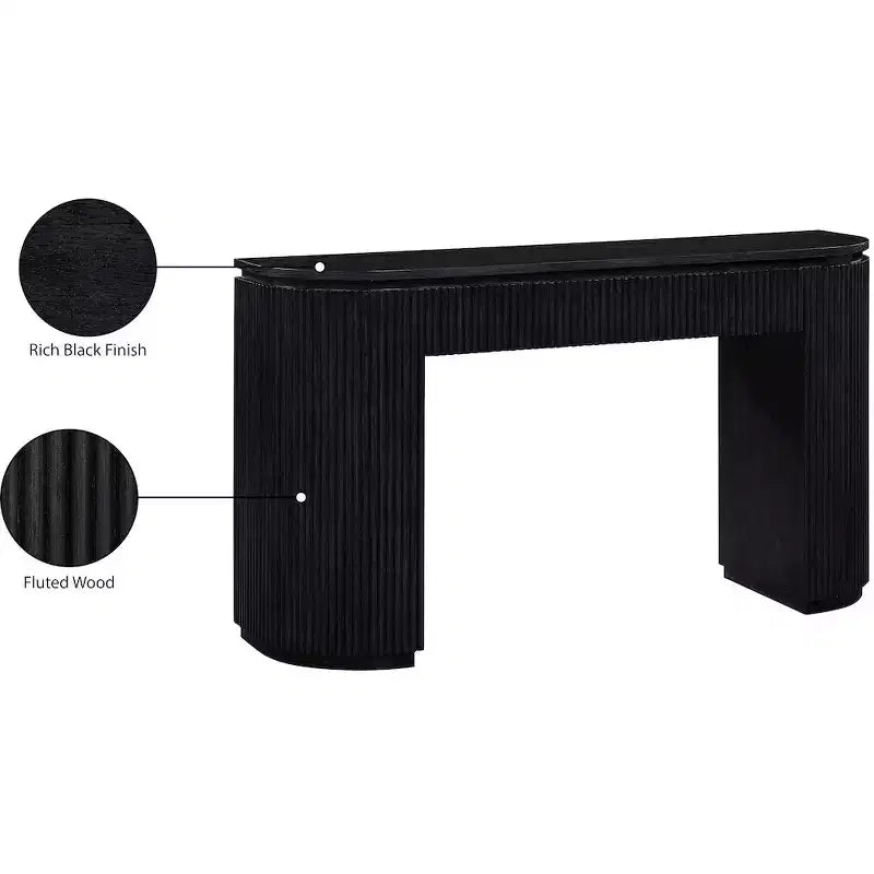 Tavolo consolle Astrid di Meridian Furniture
