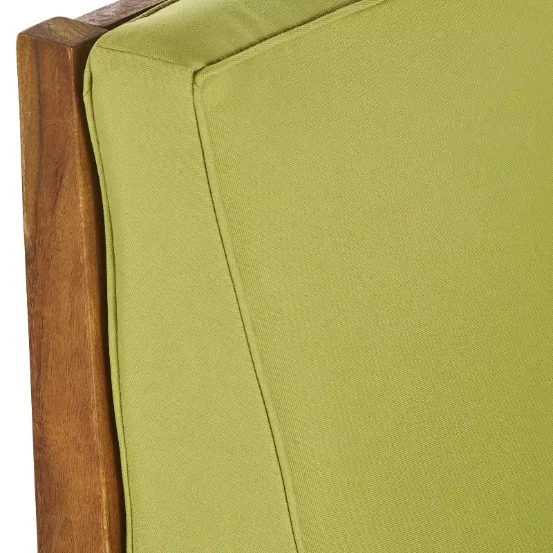 GDFStudio Abena Set Conversazione Sezionale a U a 8 Posti per Esterni in Legno di Acacia con Cuscini
