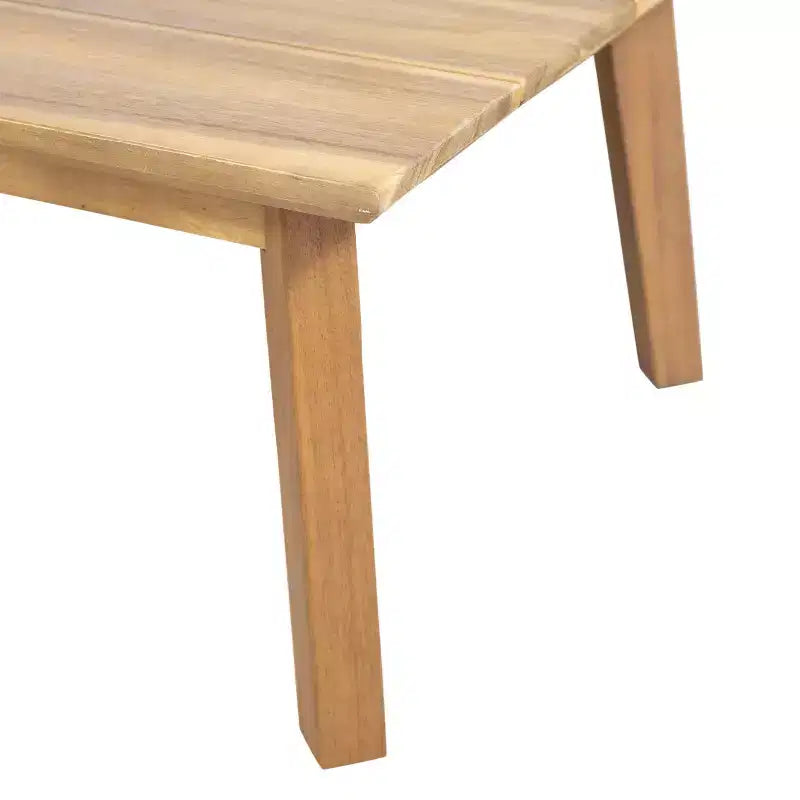 Christopher Knight Home Burchett Patio Set da conversazione in 2 pezzi in legno di acacia e vimini con cuscini