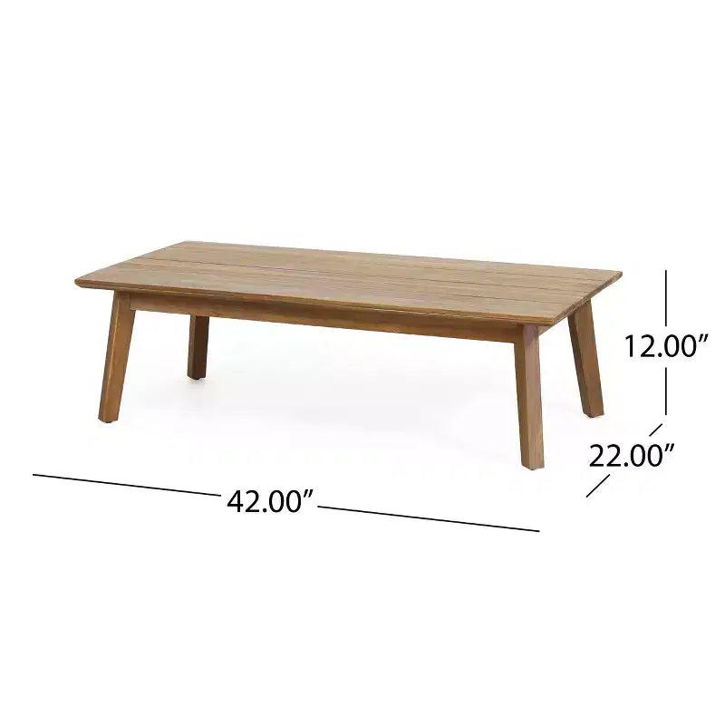 Christopher Knight Home Burchett Patio Set da conversazione in 2 pezzi in legno di acacia e vimini con cuscini