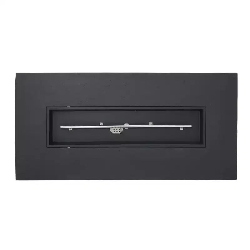 Christopher Knight Home Augusta Set Conversazione a 4 Posti da Esterno in Legno di Acacia e Vimini con Braciere