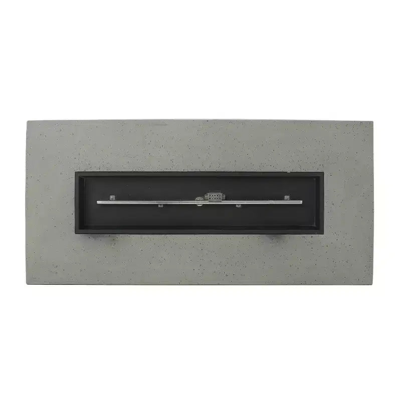 Christopher Knight Home Augusta Set Conversazione a 4 Posti da Esterno in Legno di Acacia e Vimini con Braciere
