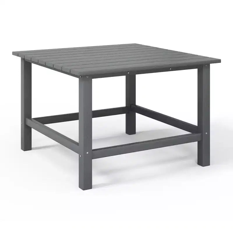 WestinTrends Malibu Set da 5 Pezzi da Esterno per Bambini, Tavolo da Pranzo Quadrato e Sedie in HDPE