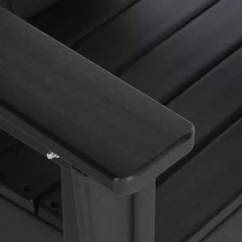 WestinTrends Malibu Set da 5 Pezzi Tavolo Rotondo da Pranzo e Sedie per Esterni in HDPE per Bambini