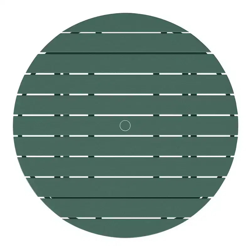 WestinTrends Malibu Set da 5 Pezzi Tavolo Rotondo da Pranzo e Sedie per Esterni in HDPE per Bambini