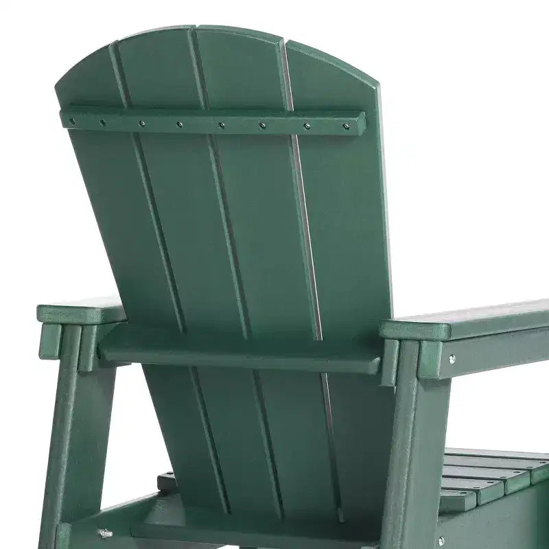 WestinTrends Malibu Set da 5 Pezzi Tavolo Rotondo da Pranzo e Sedie per Esterni in HDPE per Bambini