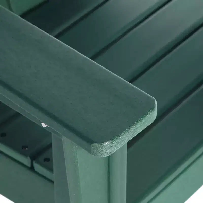 WestinTrends Malibu Set da 5 Pezzi Tavolo Rotondo da Pranzo e Sedie per Esterni in HDPE per Bambini