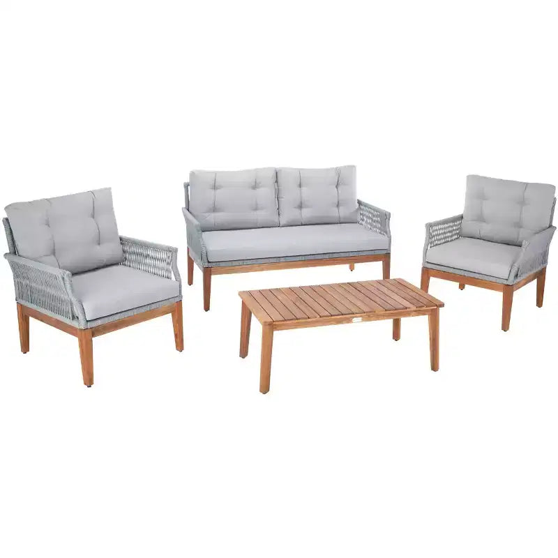 Set da salotto Winslo 4 pezzi - Interno/Esterno - PAT7075 - Safavieh