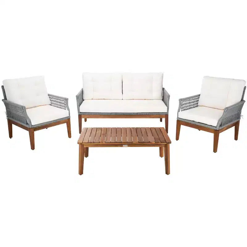 Set da salotto Winslo 4 pezzi - Interno/Esterno - PAT7075 - Safavieh