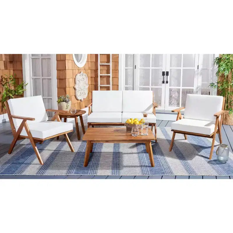 Set da soggiorno Dryad 5 pezzi - Interno/Esterno - PAT7306 - Safavieh
