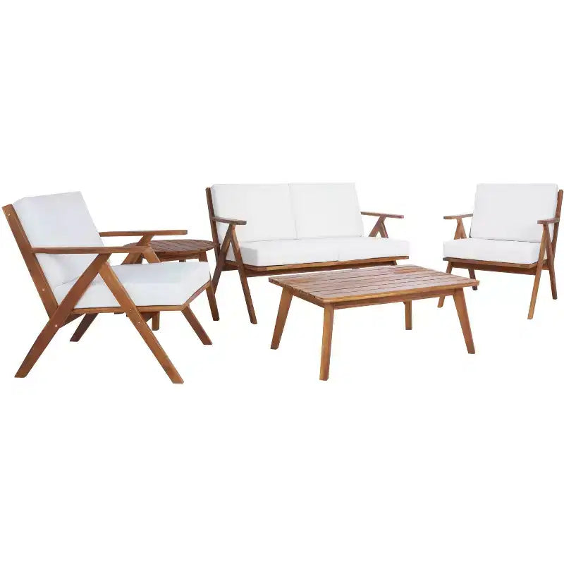 Set da soggiorno Dryad 5 pezzi - Interno/Esterno - PAT7306 - Safavieh