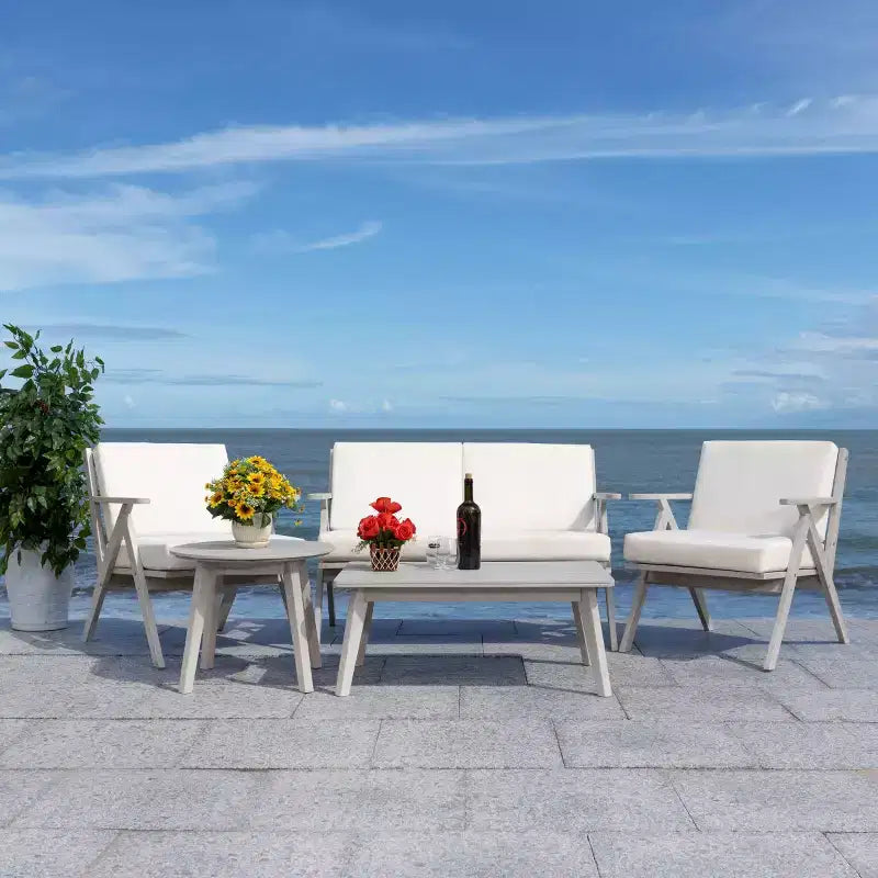 Set da soggiorno Dryad 5 pezzi - Interno/Esterno - PAT7306 - Safavieh