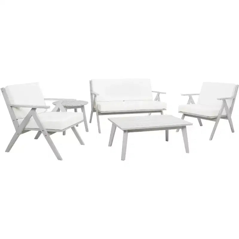 Set da soggiorno Dryad 5 pezzi - Interno/Esterno - PAT7306 - Safavieh