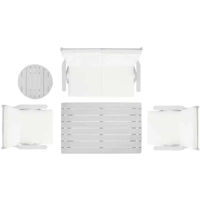 Set da soggiorno Dryad 5 pezzi - Interno/Esterno - PAT7306 - Safavieh