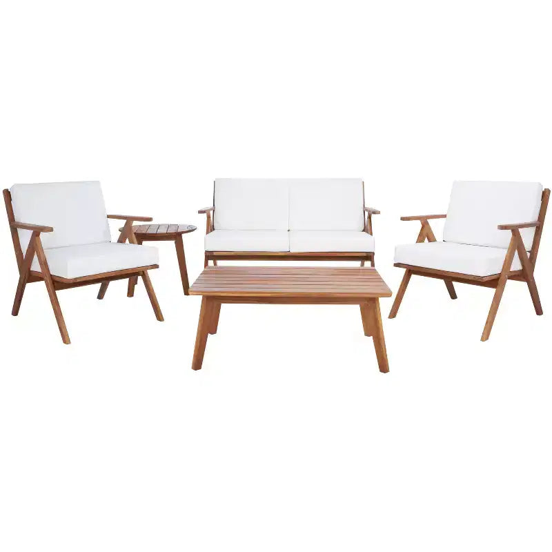 Set da soggiorno Dryad 5 pezzi - Interno/Esterno - PAT7306 - Safavieh