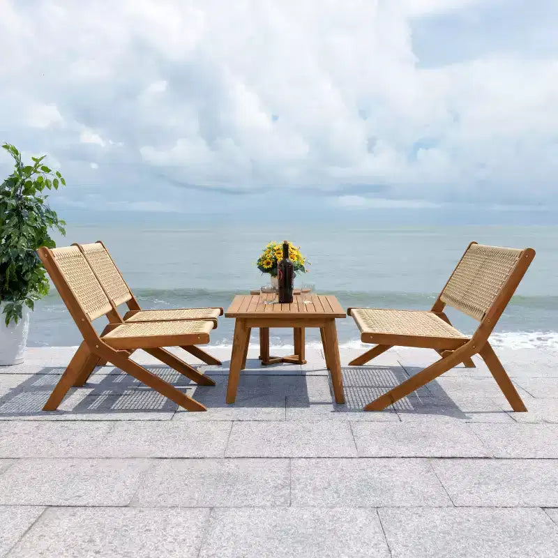 Set da Soggiorno Kobina 5 Pezzi - Interno/Esterno - PAT7314 - Safavieh