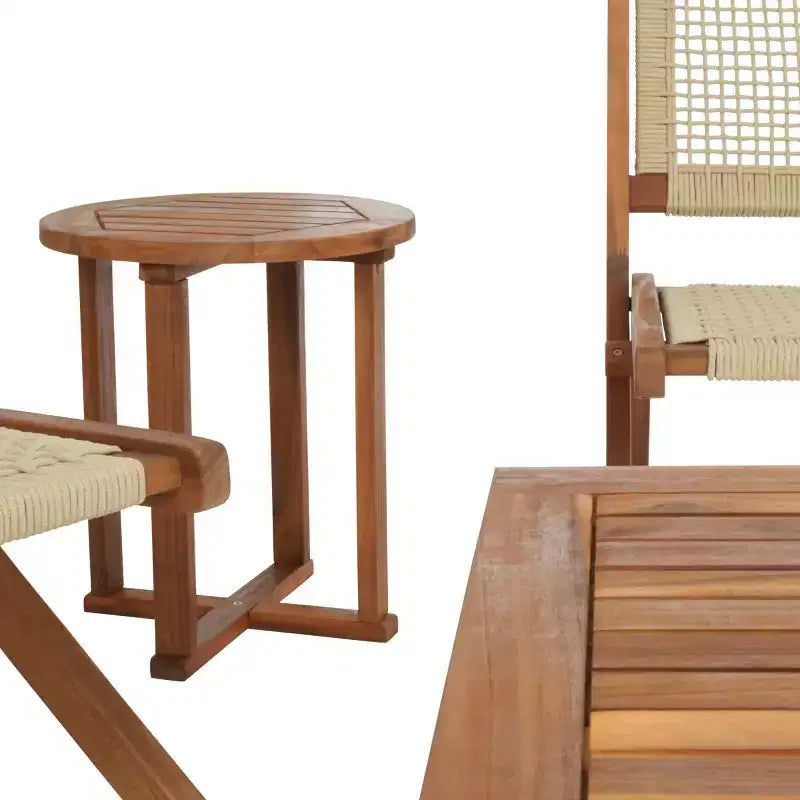 Set da Soggiorno Kobina 5 Pezzi - Interno/Esterno - PAT7314 - Safavieh