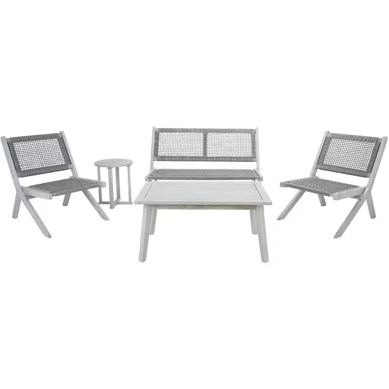 Set da Soggiorno Kobina 5 Pezzi - Interno/Esterno - PAT7314 - Safavieh