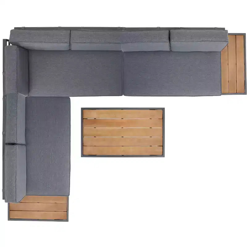 Set da soggiorno angolare Guthrie - Per interni/esterni - PAT7724 - Safavieh