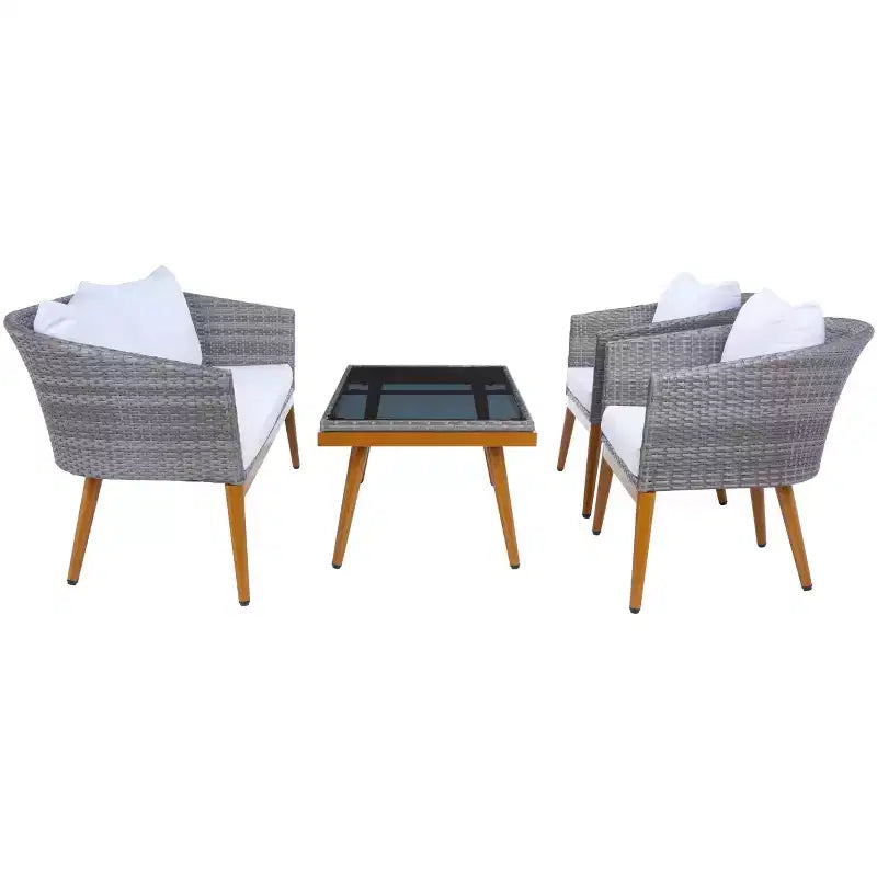 Set Salotto 4 Pezzi Malsor - Interno/Esterno - PAT7529 - Safavieh