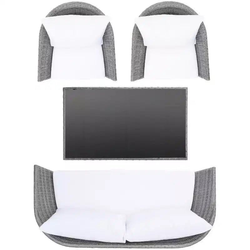 Set Salotto 4 Pezzi Malsor - Interno/Esterno - PAT7529 - Safavieh
