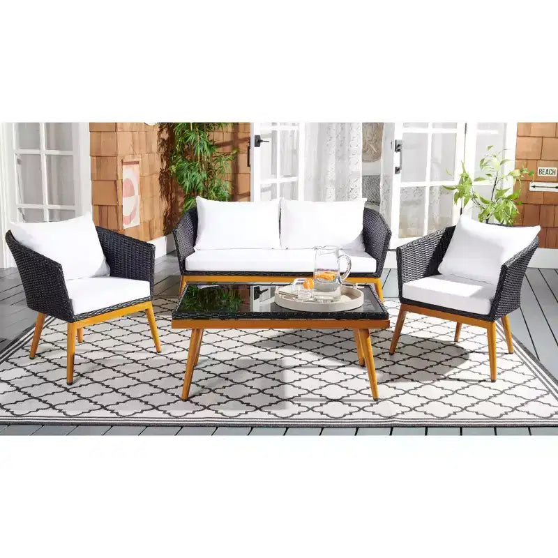 Set Salotto 4 Pezzi Malsor - Interno/Esterno - PAT7529 - Safavieh