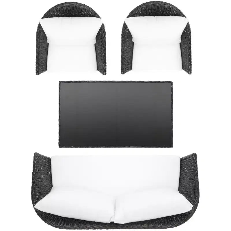 Set Salotto 4 Pezzi Malsor - Interno/Esterno - PAT7529 - Safavieh