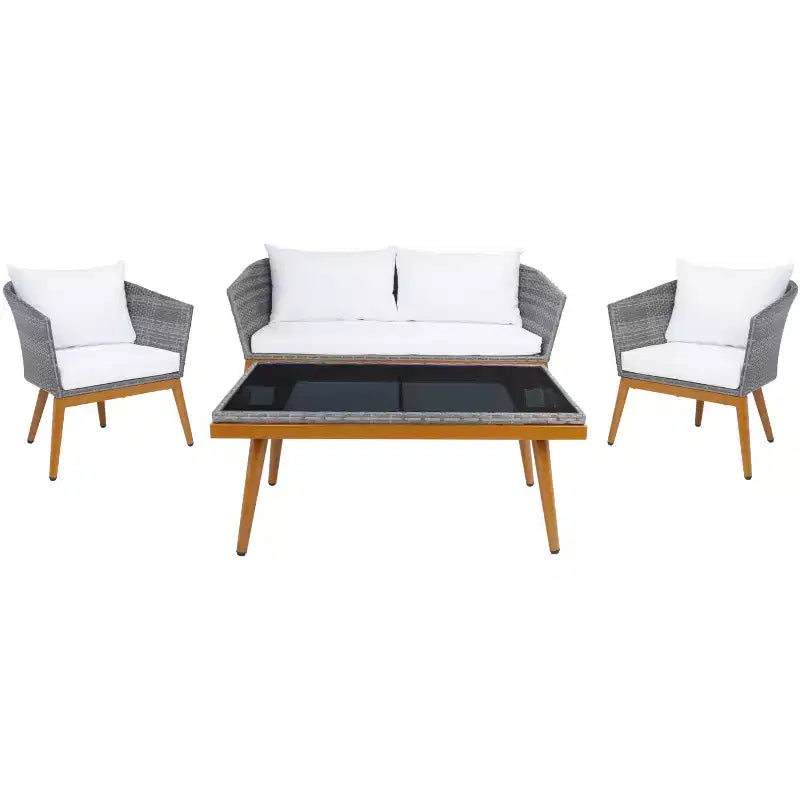 Set Salotto 4 Pezzi Malsor - Interno/Esterno - PAT7529 - Safavieh