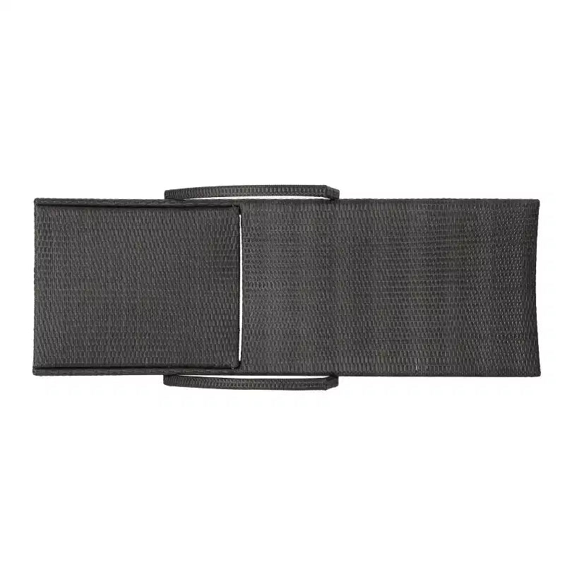 GDFStudio Soleil Set Salotto da Esterno in Vimini 3 Pezzi con Chaise Longue Braccioli Regolabili