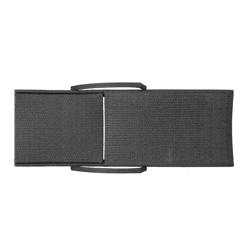 GDFStudio Soleil Set Salotto da Esterno in Vimini 3 Pezzi con Chaise Longue Braccioli Regolabili