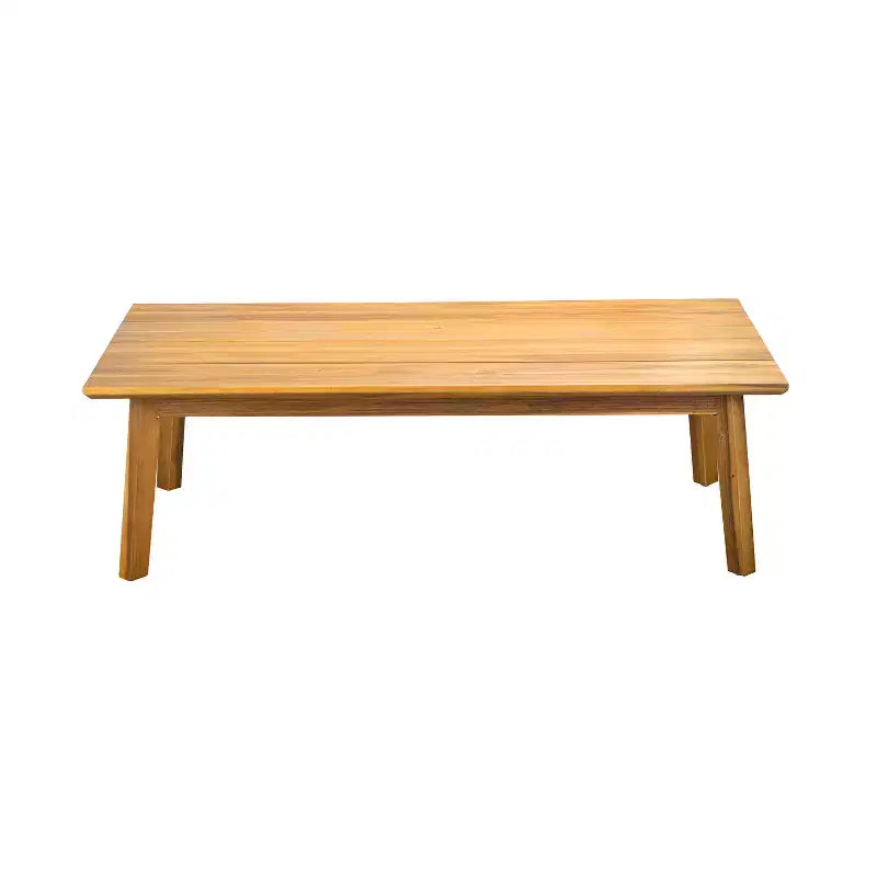 Christopher Knight Home Olympia Set da 4 Pezzi da Esterno in Legno di Acacia, Beige/Teak
