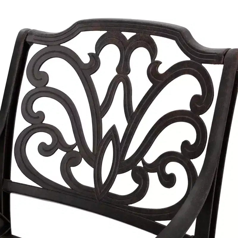 Christopher Knight Home Lola Set salotto da esterno 3 pezzi in alluminio, bronzo