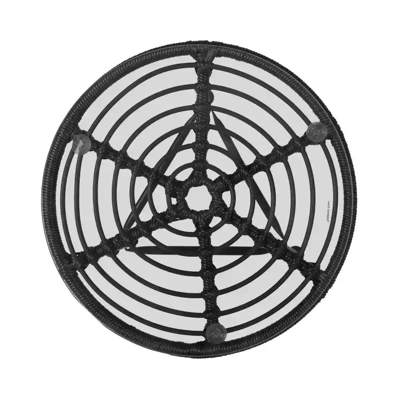 Christopher Knight Home Bechtel Set da conversazione da 5 pezzi per esterni in vimini e vetro temperato con pouf