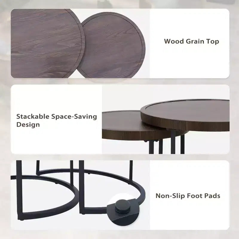 Set di mobili da esterno moderno EAGLE PEAK Sunset Dune Collection, set conversazione da patio in vimini da 5 pezzi con cuscini