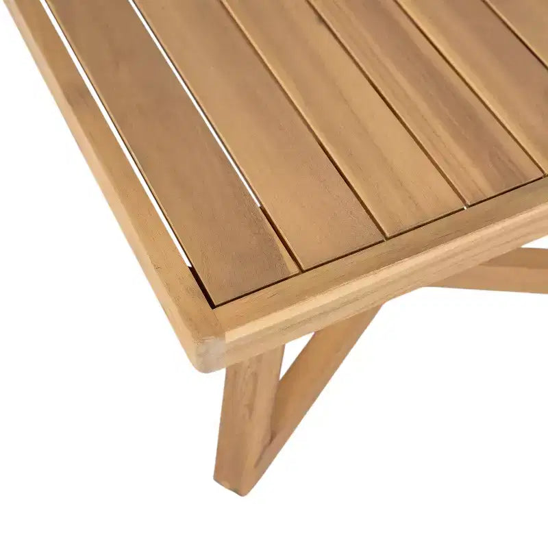 Christopher Knight Home Yantic Set da Salotto Moderno da Esterno a 4 Pezzi in Legno di Acacia con Cuscini Idrorepellenti