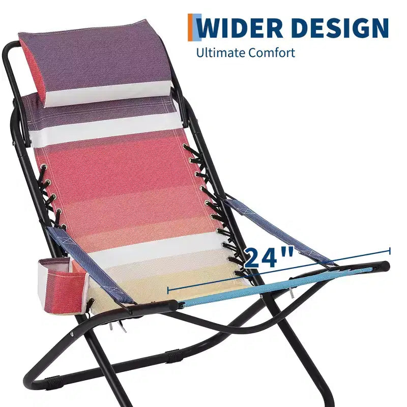 Sedia da campeggio, sedia da spiaggia portatile, sedia pieghevole, per spiaggia, cortile, picnic, viaggio