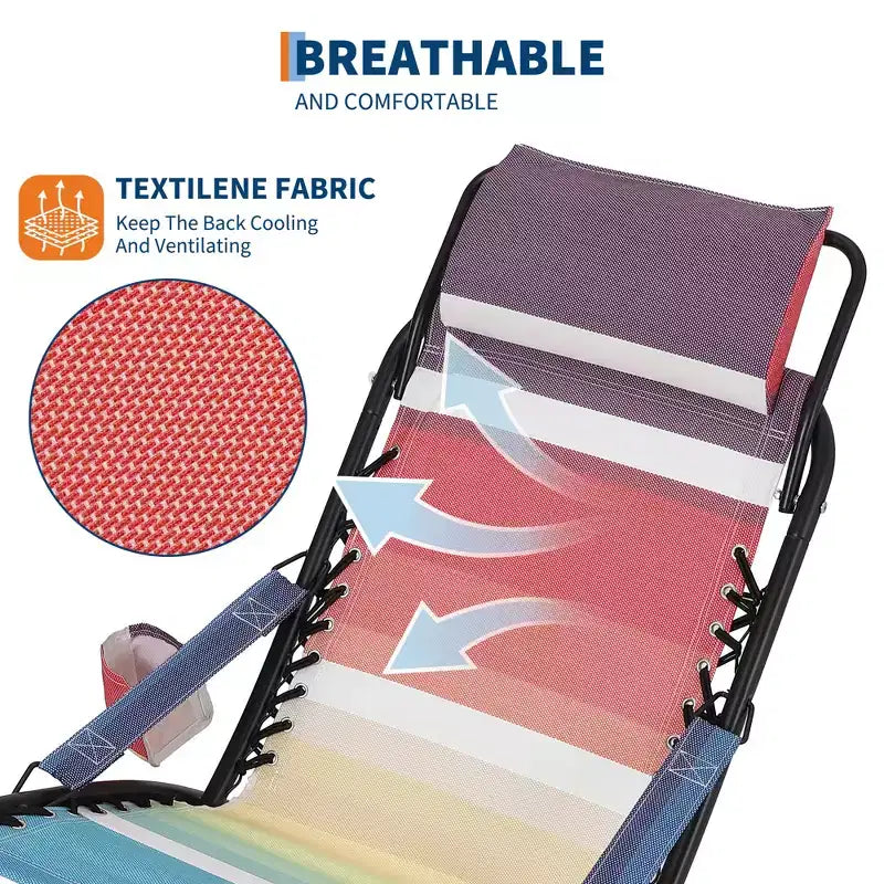 Sedia da campeggio, sedia da spiaggia portatile, sedia pieghevole, per spiaggia, cortile, picnic, viaggio