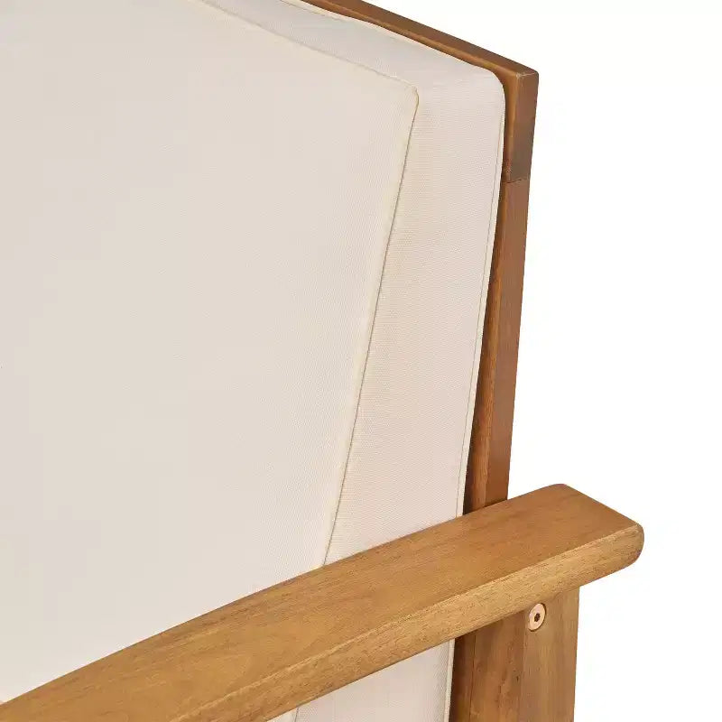 Christopher Knight Home Perla set da conversazione per esterni a 8 posti in legno di acacia con cuscini