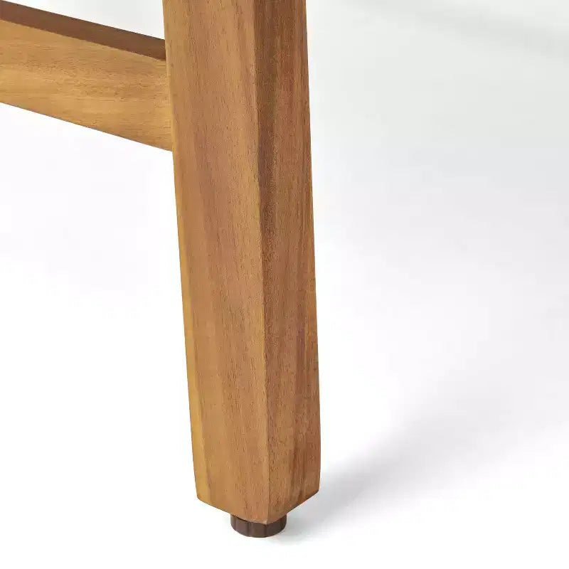 Christopher Knight Home Perla set da conversazione per esterni a 8 posti in legno di acacia con cuscini