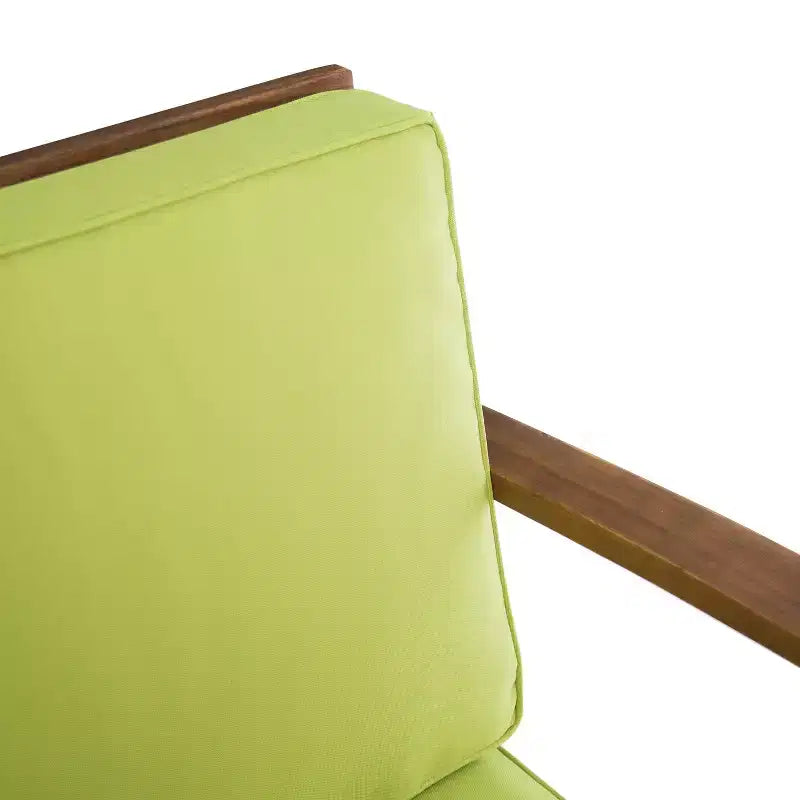 Christopher Knight Home Perla set da conversazione per esterni a 8 posti in legno di acacia con cuscini