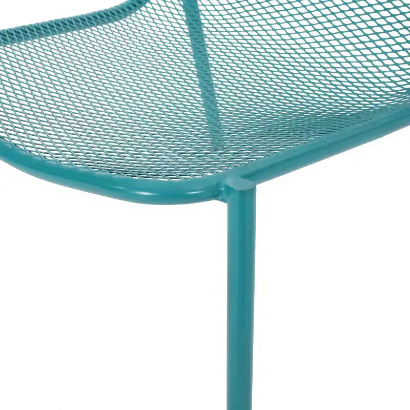 Christopher Knight Home Bucknell Set da 3 Pezzi da Conversazione Moderno in Metallo per Esterni